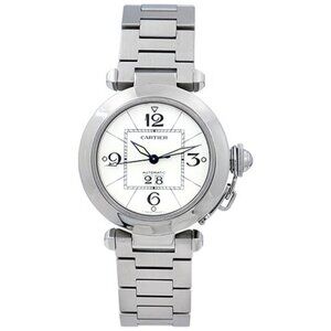 Cartier Pasha C 35MM Stainless Steel Watch Automatic *Must See*